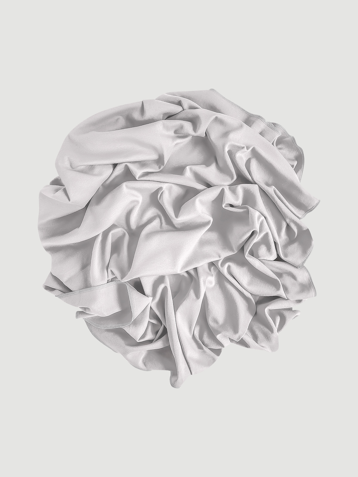 Пелёнка Mjolk White Sand трикотаж 80х80 см - фото 2