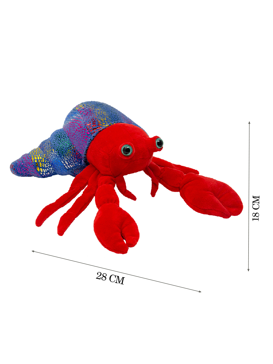 Мягкая игрушка All About Nature Рак-отшельник - фото 4