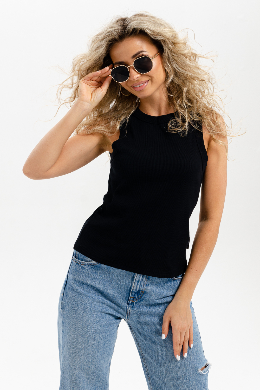 Майка Натали Суслова 14409/3 черный - фото 2