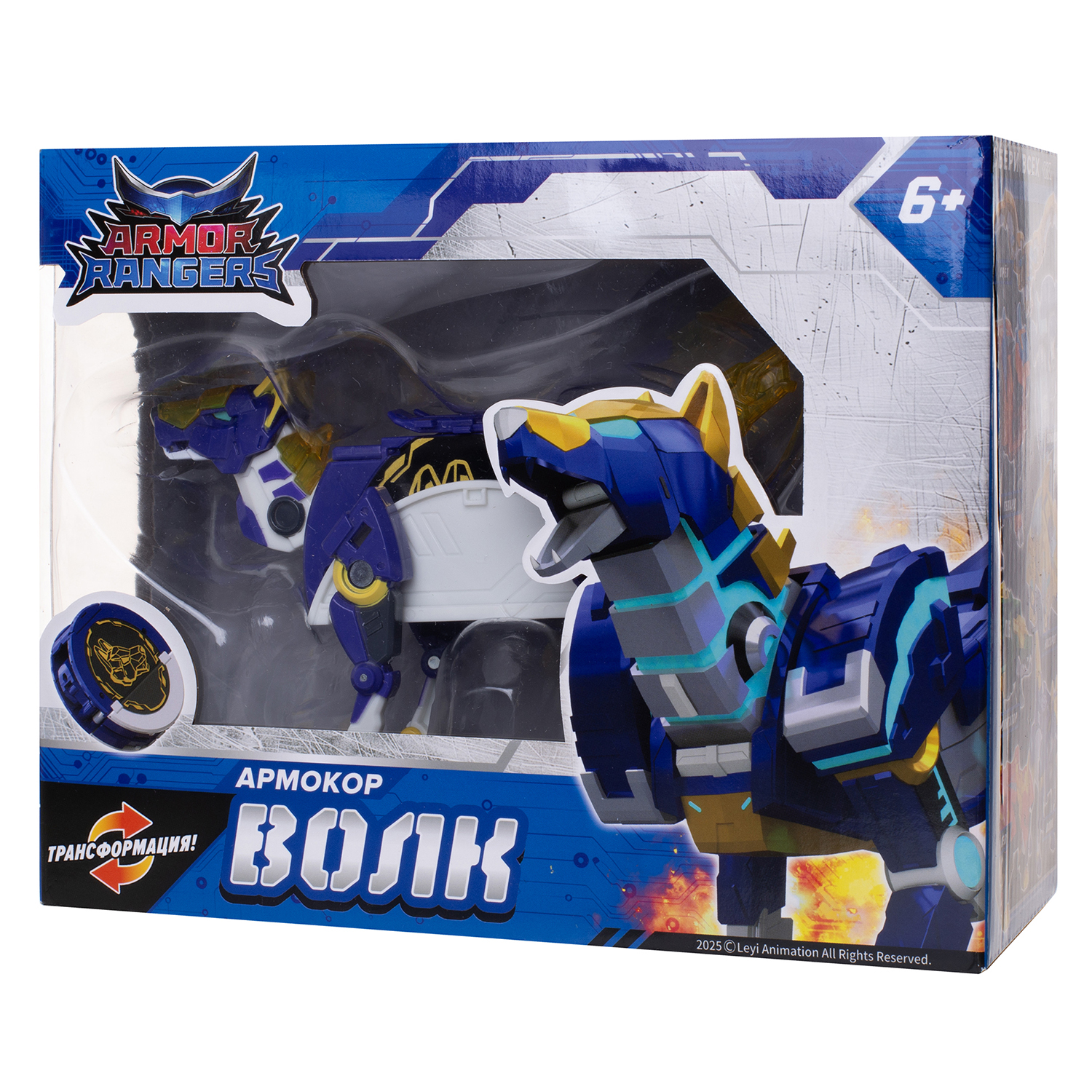 Фигурка Armor Rangers Армокор Боевого Волка - фото 12