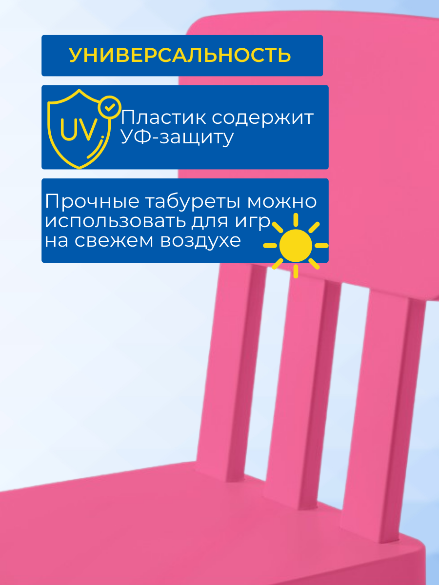 Детский стул IKEA маммут - фото 6