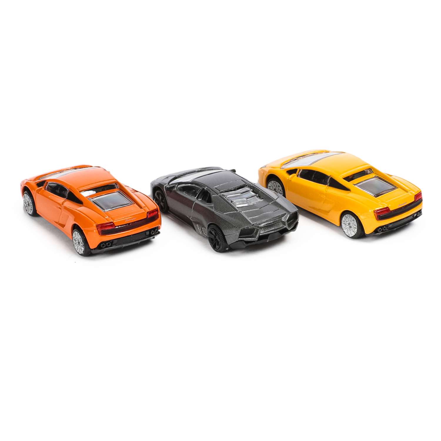 Игровой набор Rastar Lamborghini 1:64 серый 34700&35000-C - фото 3