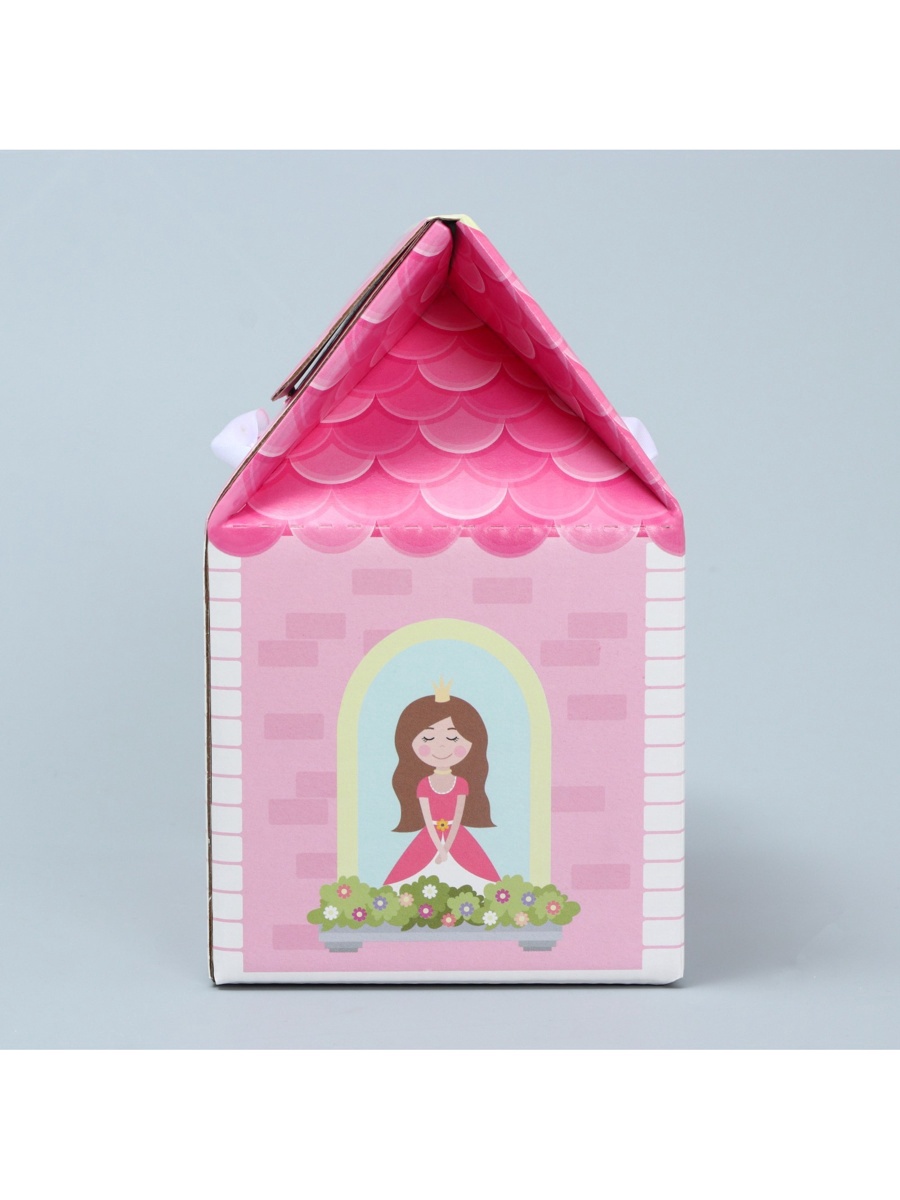 Коробка складная Дарите Счастье Домик принцессы 15 х 18 х 10 см - фото 4