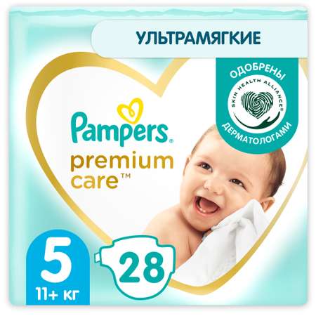 Подгузники Pampers Premium Care 5 (11+ кг) 28 шт.