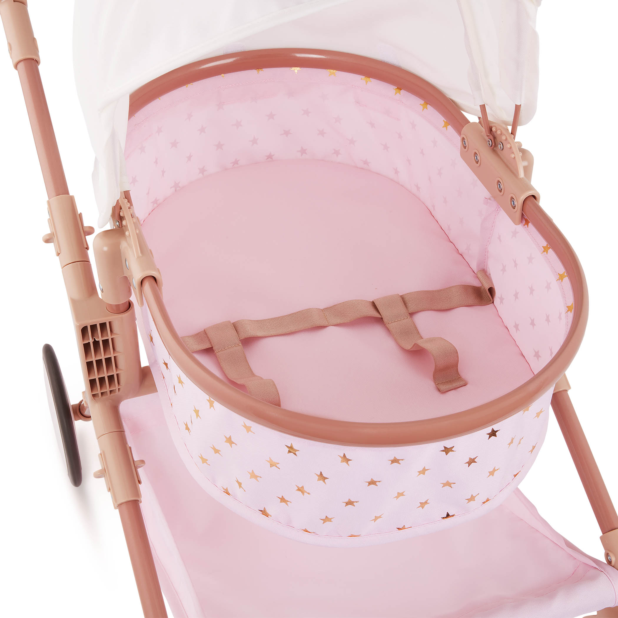 Коляска-люлька для кукол Lulla Baby LBY7618 - фото 7