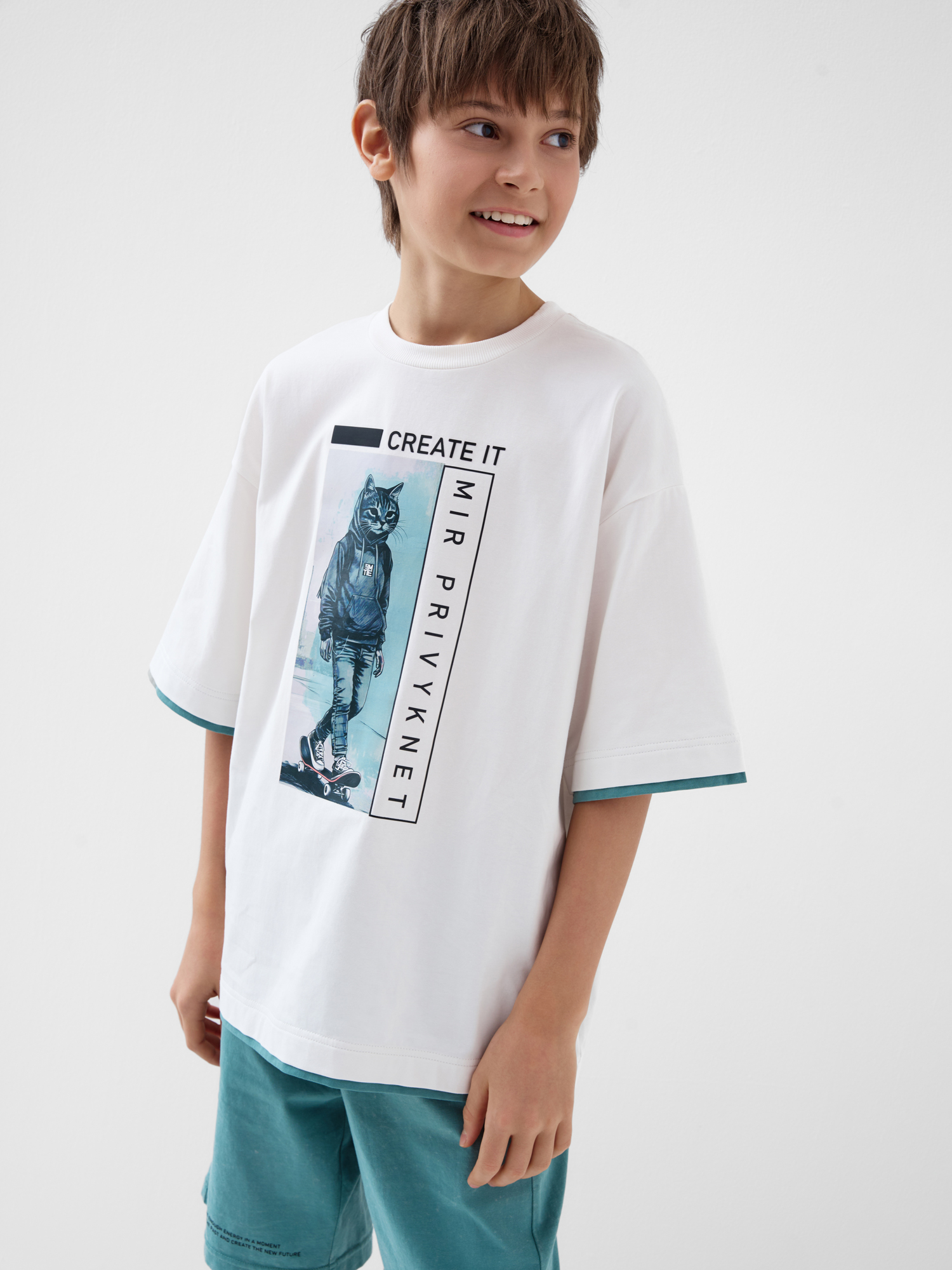 Футболка и шорты PlayToday 12611110 - фото 1