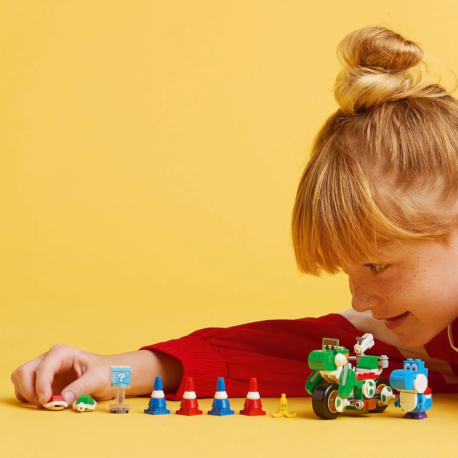 Конструктор LEGO Super Mario Йоши на байке 133 дет. - фото 6
