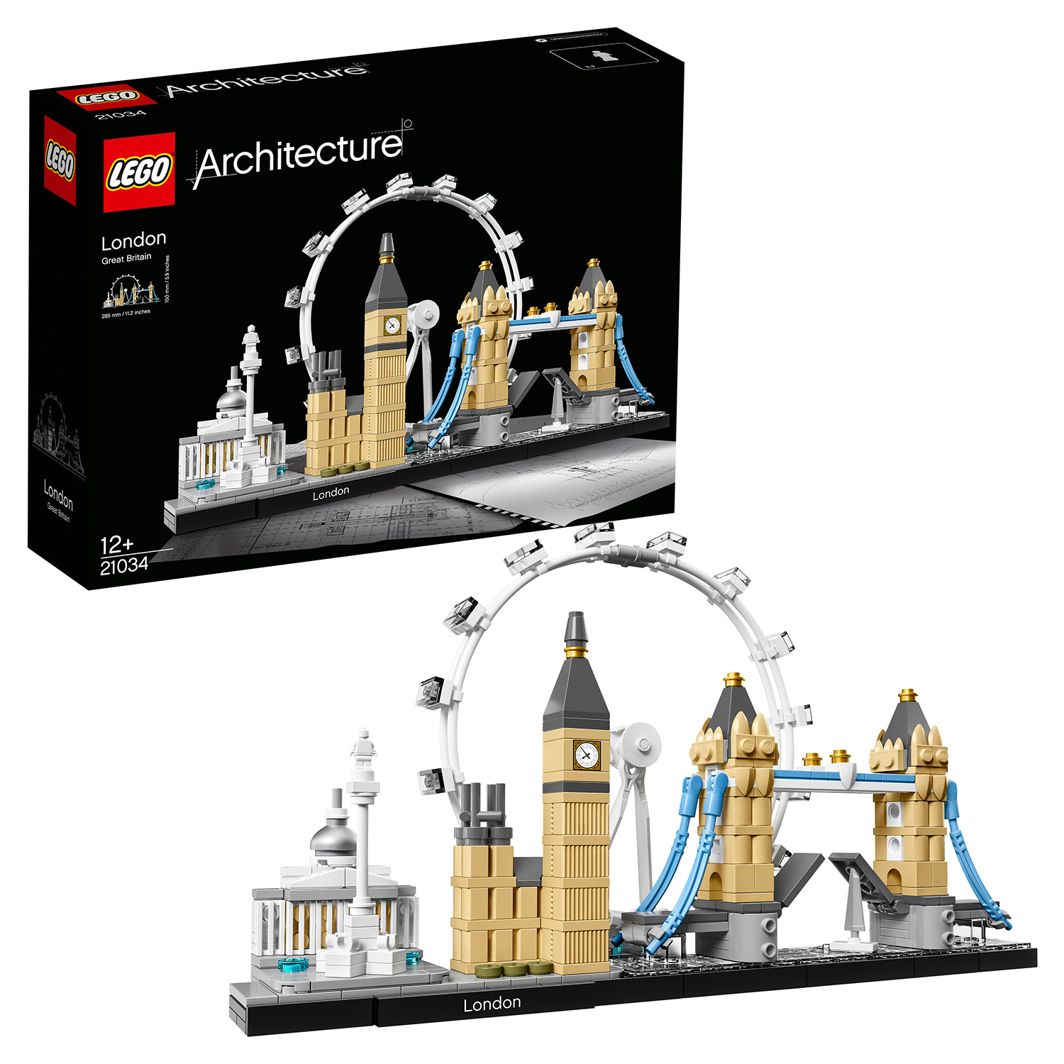 Конструктор LEGO Architecture Лондон 468 дет. - фото 1