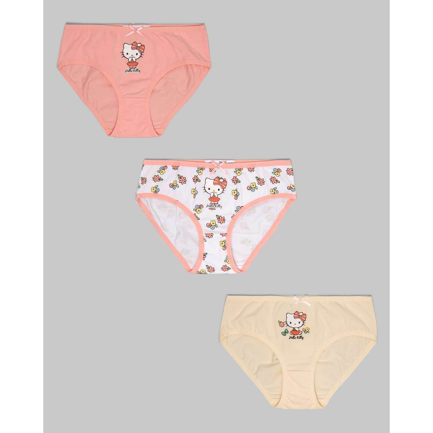 Трусы 3 шт Hello Kitty S24LC2-2023002kg-43 - фото 1