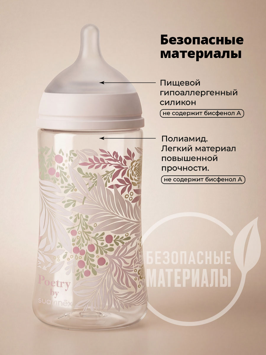 Бутылочка Suavinex 270 мл 1 шт. - фото 2