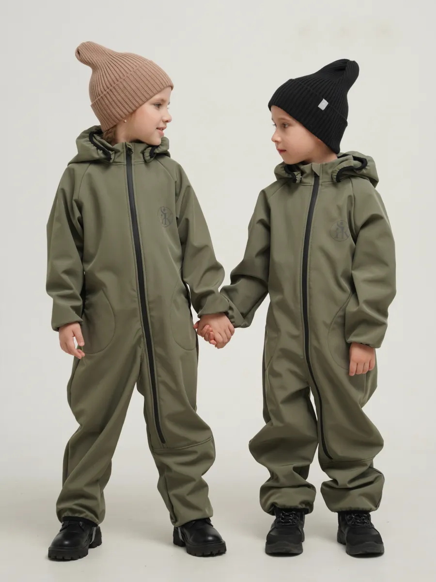 Комбинезон Супер Пупс Комб/сф/окант/оливковый - фото 19