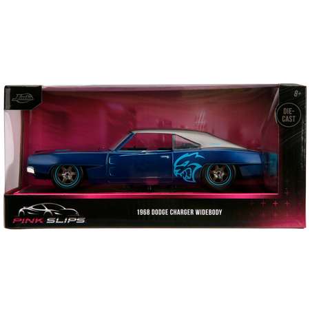 Автомобиль Jada Dodge Charger Widebody Pink Slips 1:24