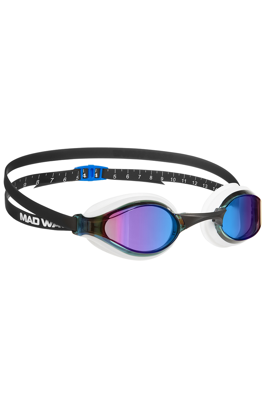 Изображение товара Очки для плавания Mad Wave Accelerator rainbow юниорские стартовые зеркальные
