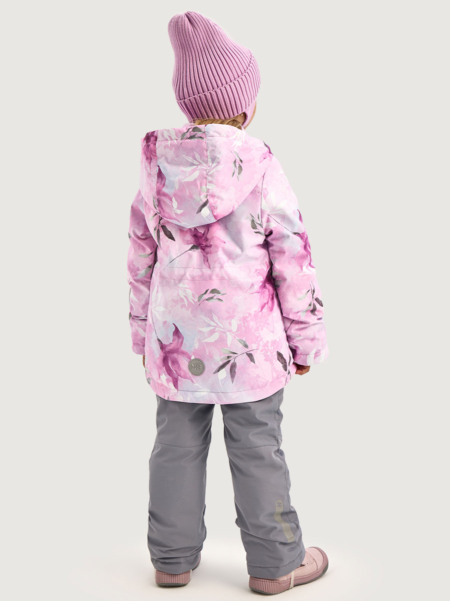 Костюм NIKASTYLE 7м3226 розовый/светло-серый - фото 4