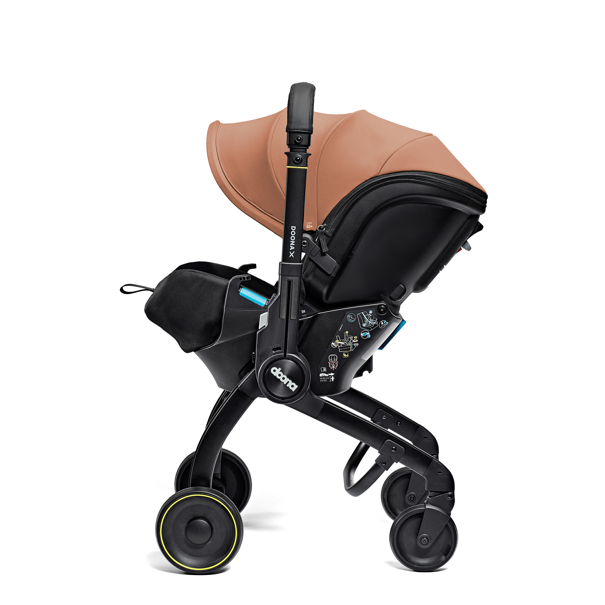 Автокресло Doona Doona X, цвет: Terracotta Isofix 0 (0 -13 кг) коричневый - фото 21
