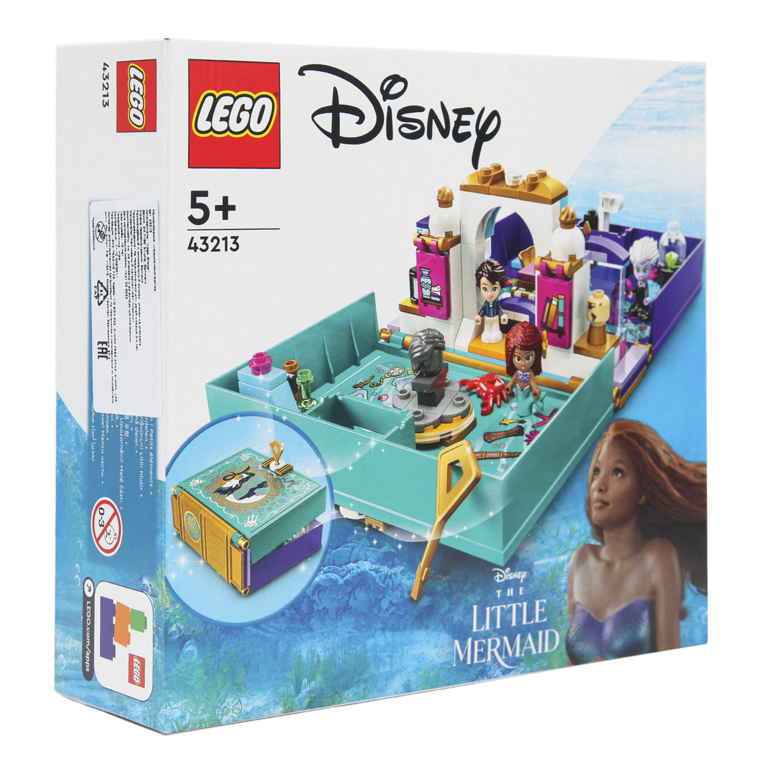 Конструктор LEGO Disney Princess The Little Mermaid Story Book блочный - фото 10