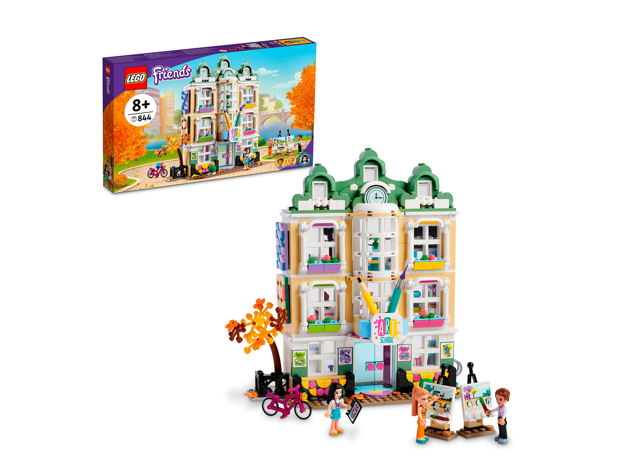 Конструктор LEGO Friends Художественная школа Эммы блочный - фото 17