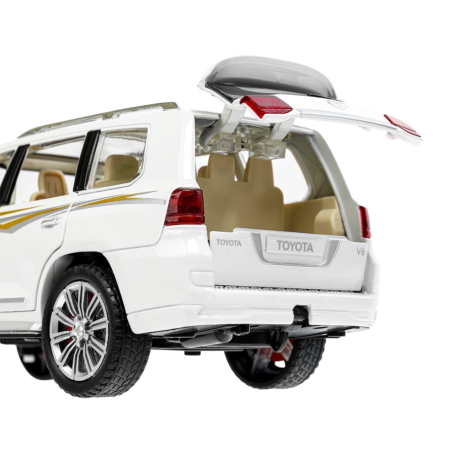 Автомобиль Технопарк Toyota Toyota Land Cruiser 1:24 384345 - фото 8