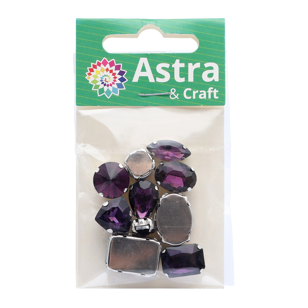 Набор для творчества Astra Craft аппликация Стразы для рукоделия 10 шт - фото 3
