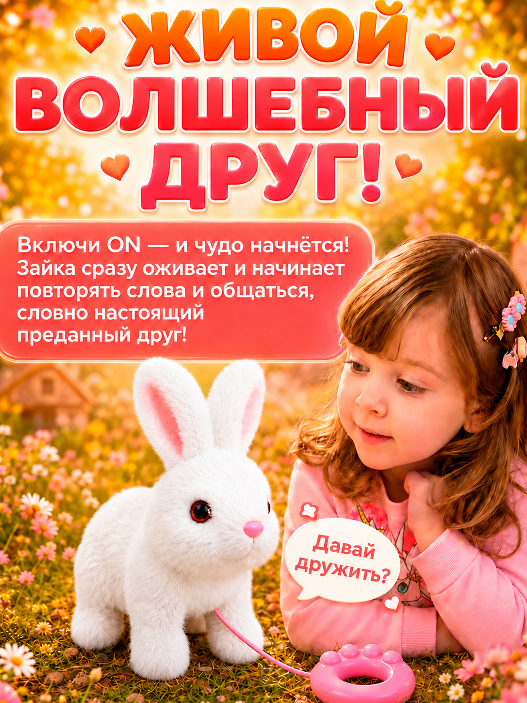 Мягкая игрушка FAVORITSTAR DESIGN Зайчик - фото 11