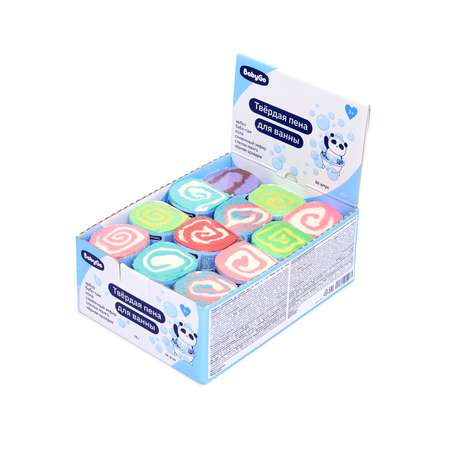 Пена BabyGo для ванны твердая 1 шт. в ассортименте