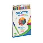 Карандаши цветные GIOTTO 18 шт.