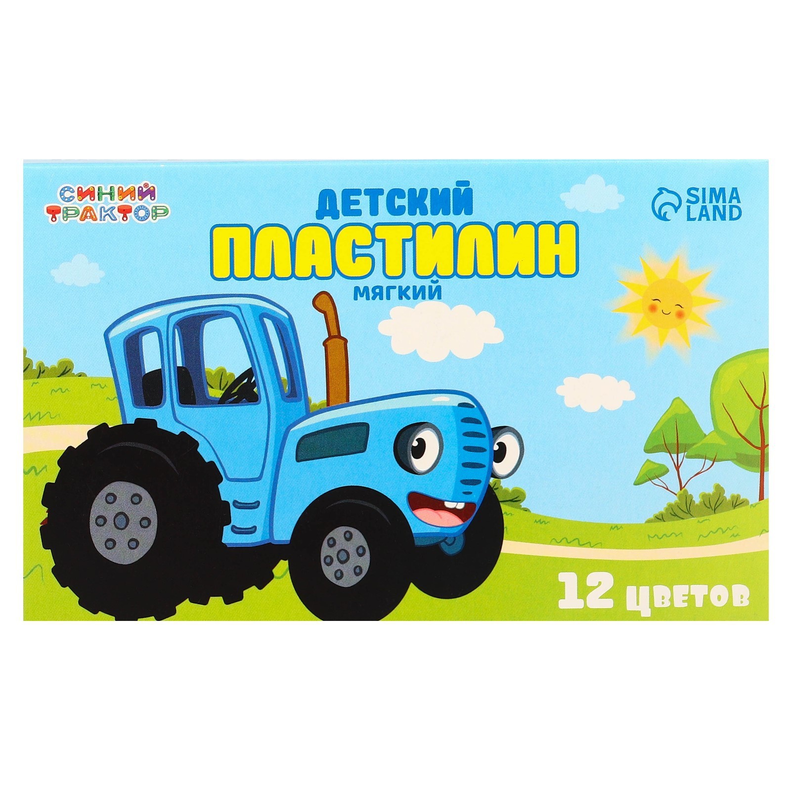 Пластилин Синий трактор - фото 3