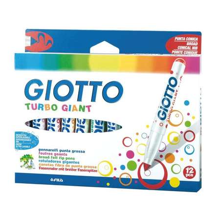 Фломастеры GIOTTO 12 цв.