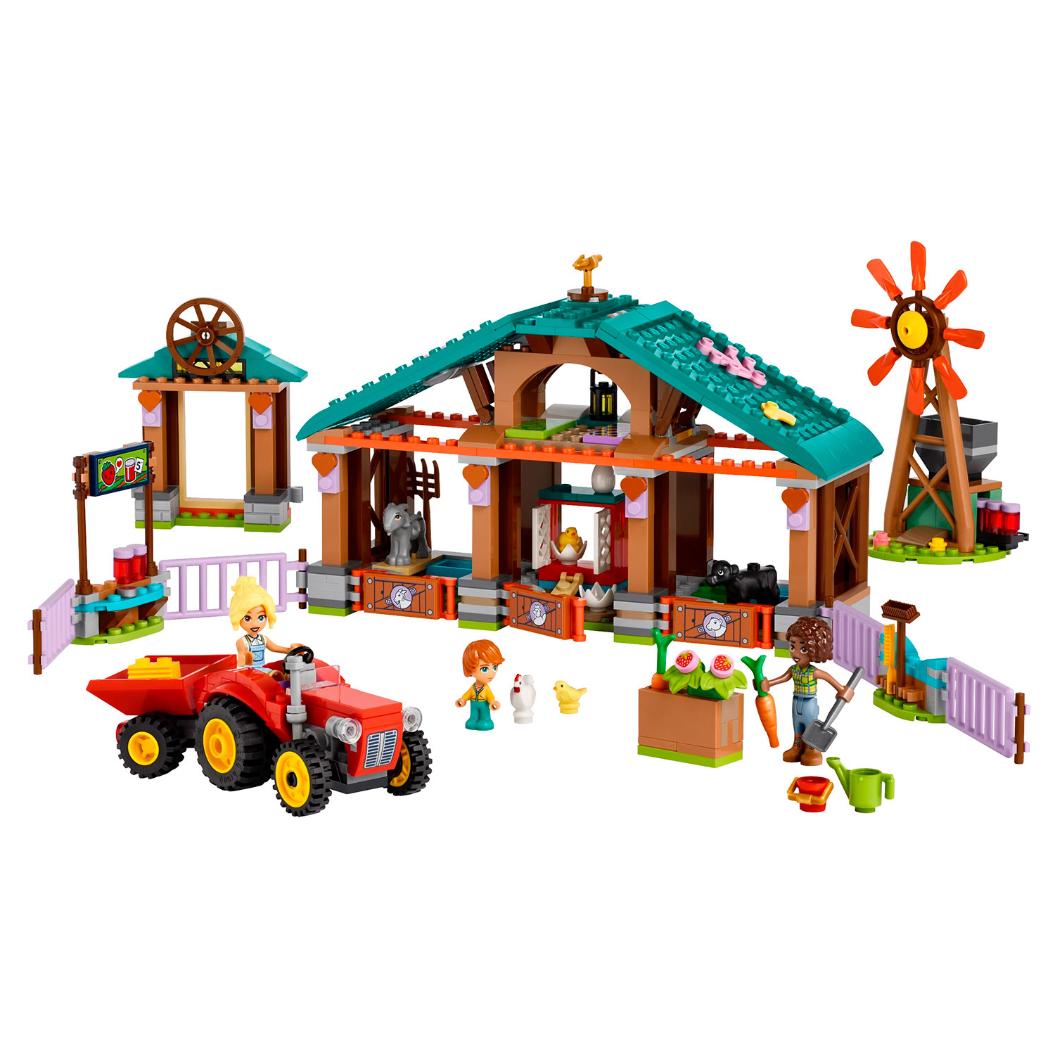 Конструктор LEGO Friends Ферма блочный - фото 11
