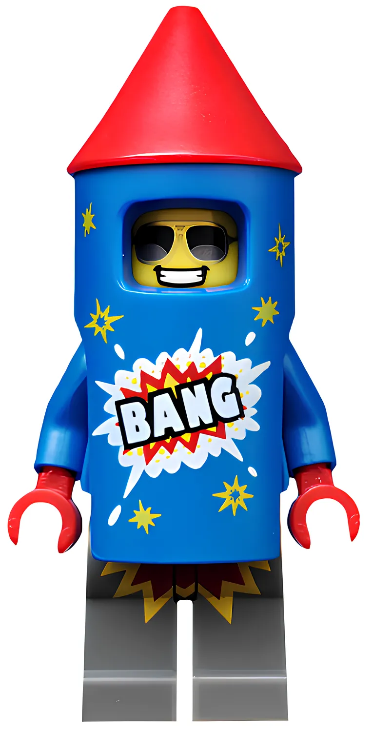 Фигурка LEGO Firework Guy Series - фото 1
