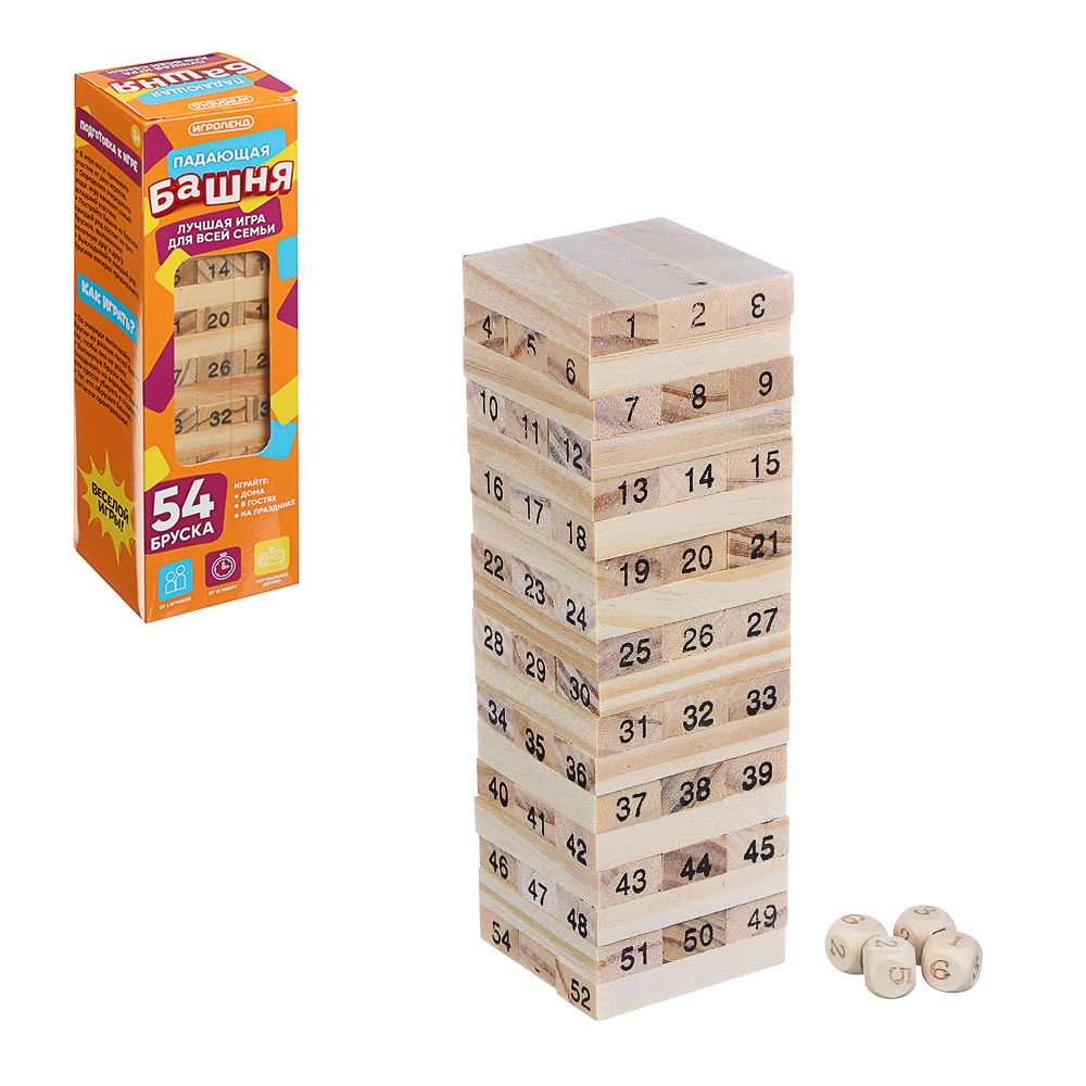 Настольная игра Игроленд Дженга Jenga - фото 5