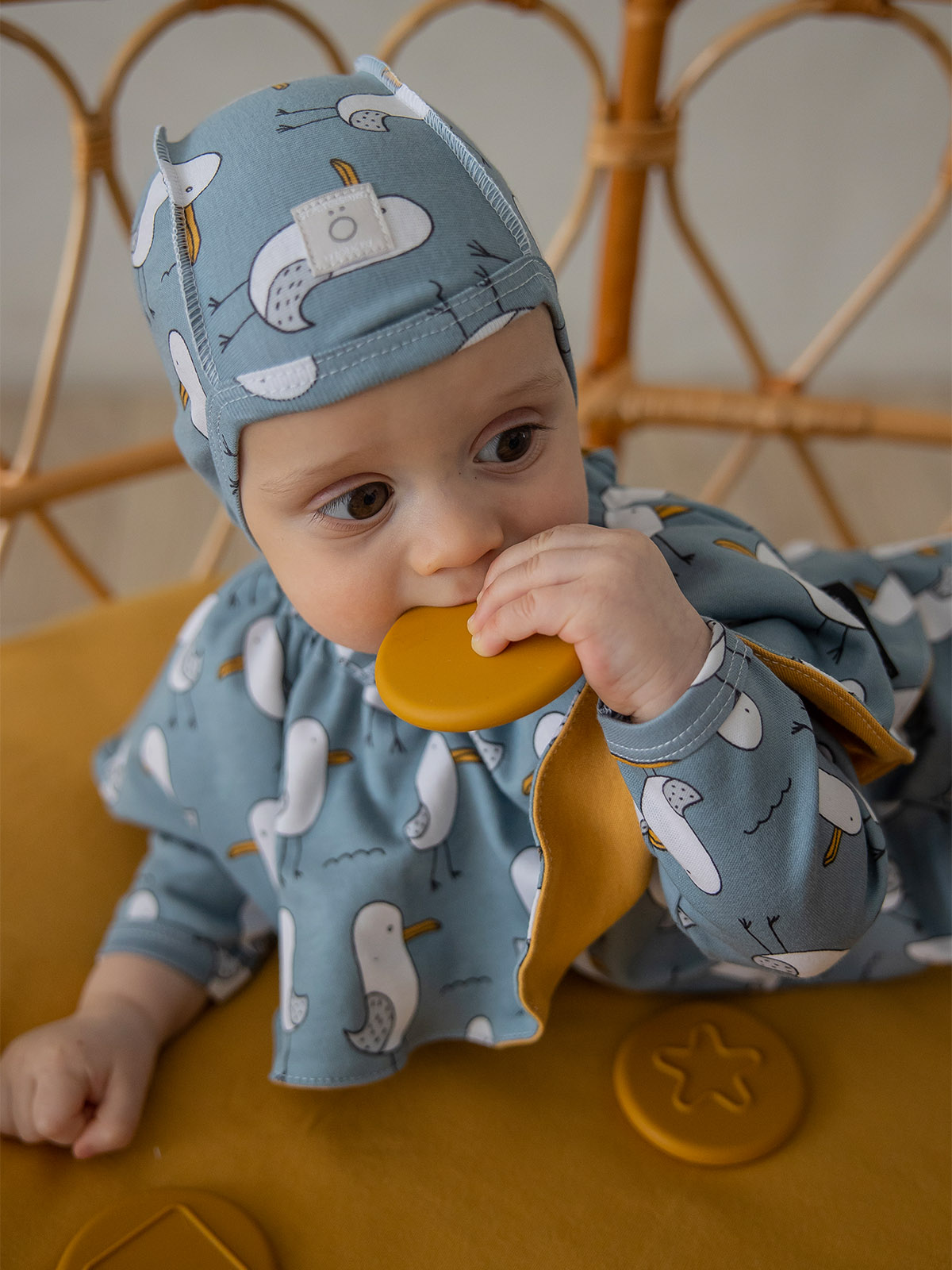 Нагрудник Mjolk текстиль - фото 2