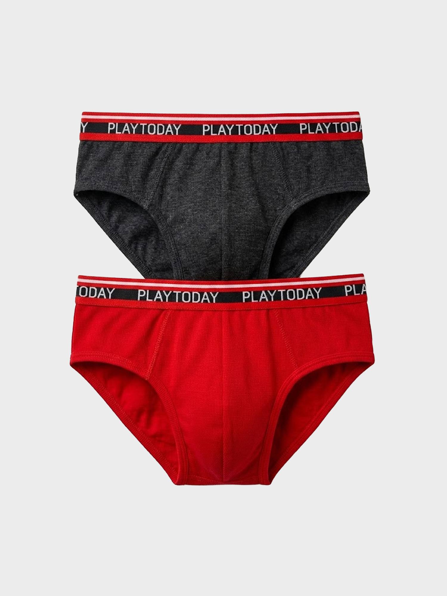 Изображение товара Трусы-брифы PlayToday Подростковые 2 шт хлопковый трикотаж анатомическая вставка