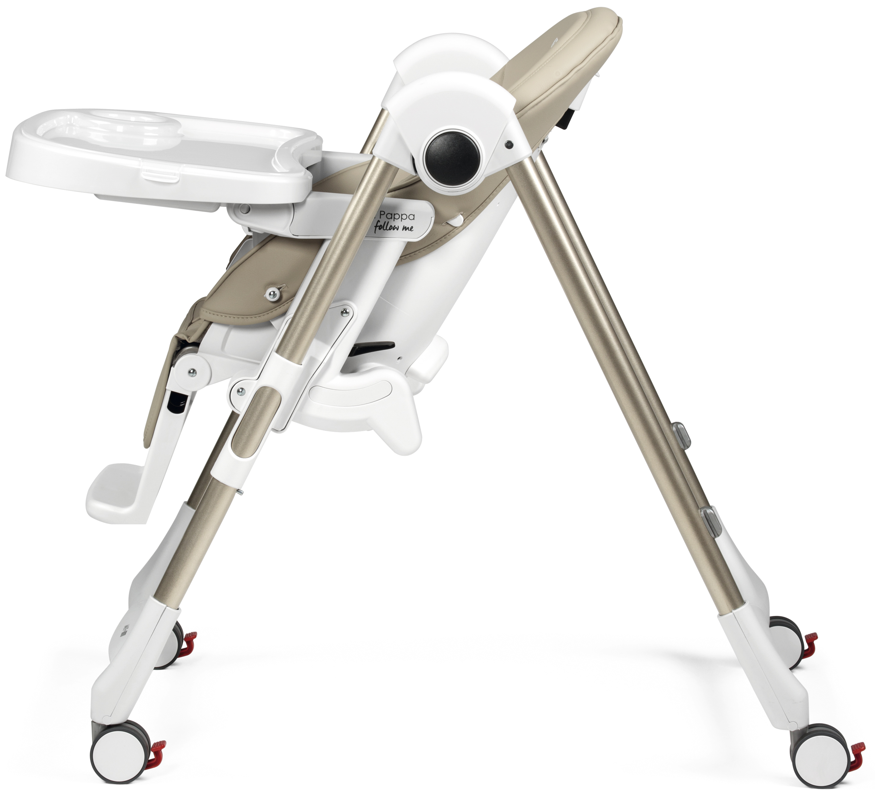 Стульчик для кормления Peg-Perego Prima Pappa Follow Me бежевый - фото 11
