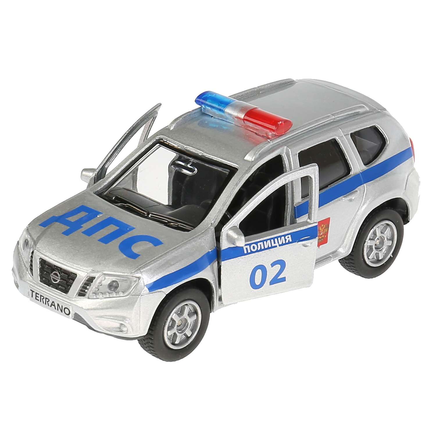 Полицейская машина Технопарк Nissan 250744.0 - фото 5