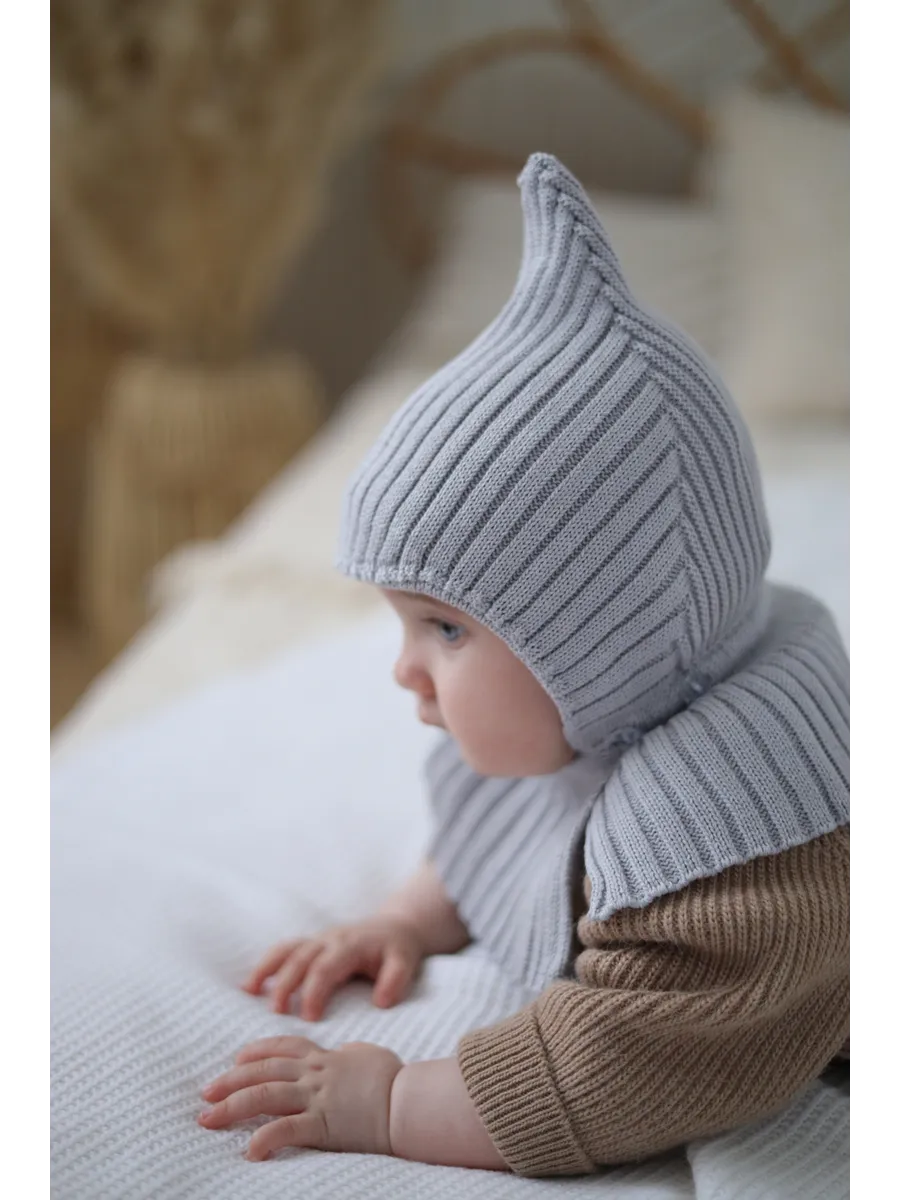 Шапка-шлем Starkoff Kids Д100204 - фото 8