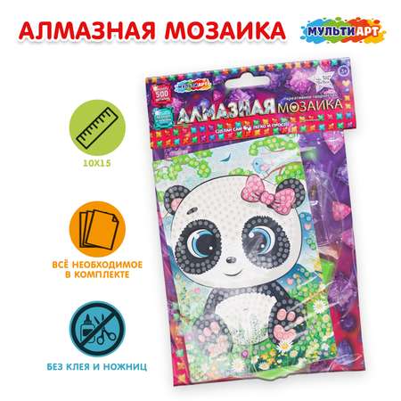 Алмазная мозаика Multiart Панда