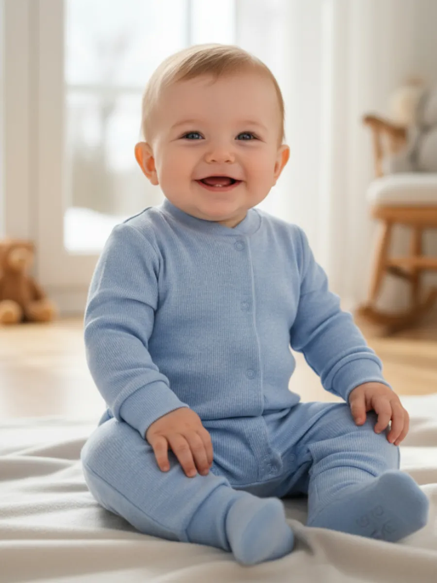 Комбинезон Глория СМЭЛ КМ249_голубой - фото 5