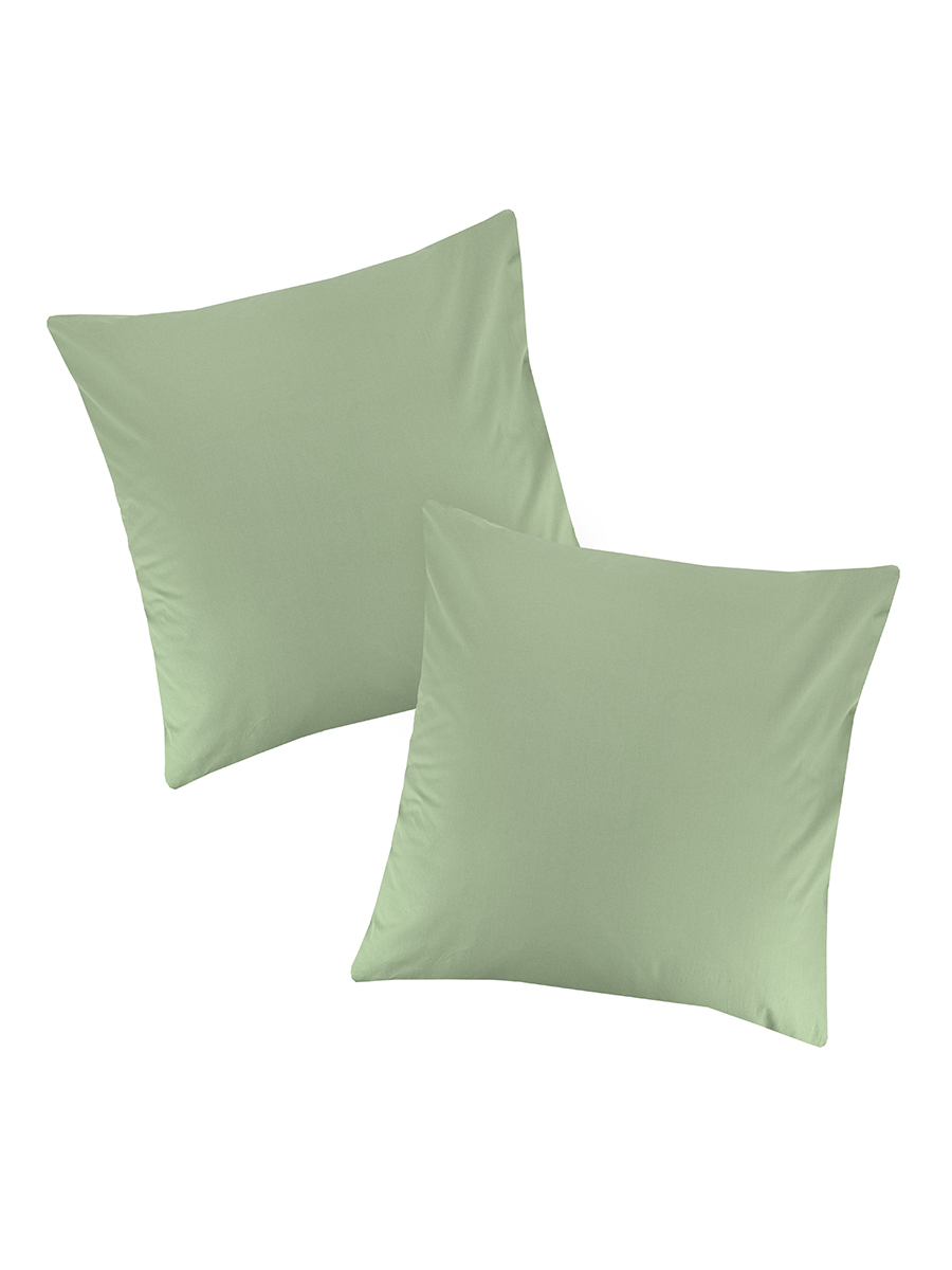 Наволочка BRAVO поплин оливка 70 x 70 см 2 шт. - фото 8