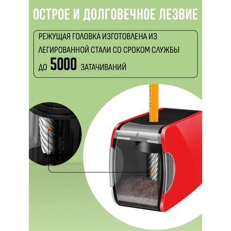 Точилка Orange Peel Красный