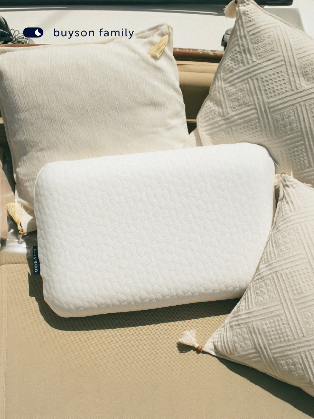 Подушка ортопедическая buyson БайТревэл 32 x 50 см - фото 3