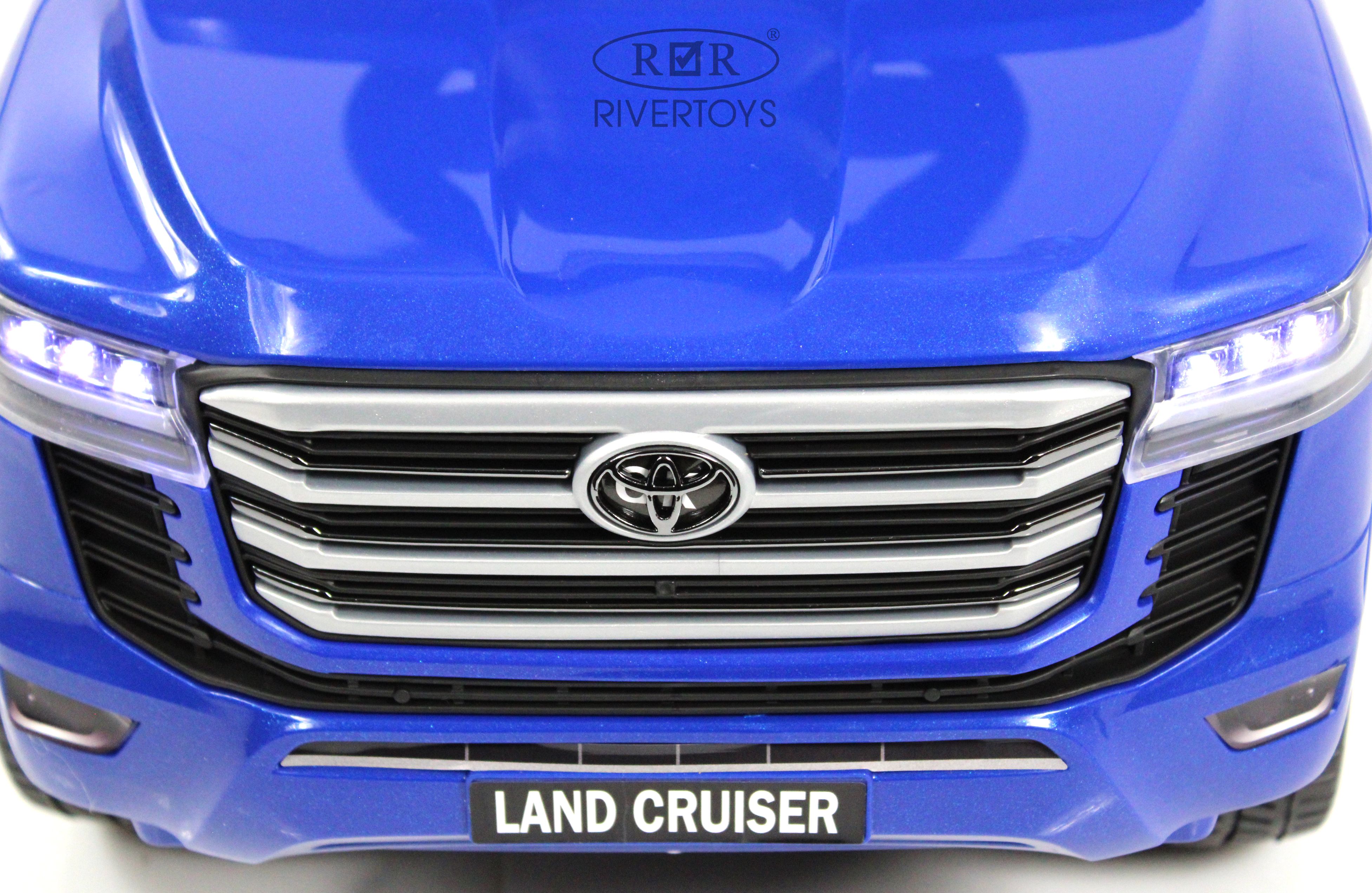 Каталка RIVERTOYS Z002ZZ-C-BLUE синий - фото 7