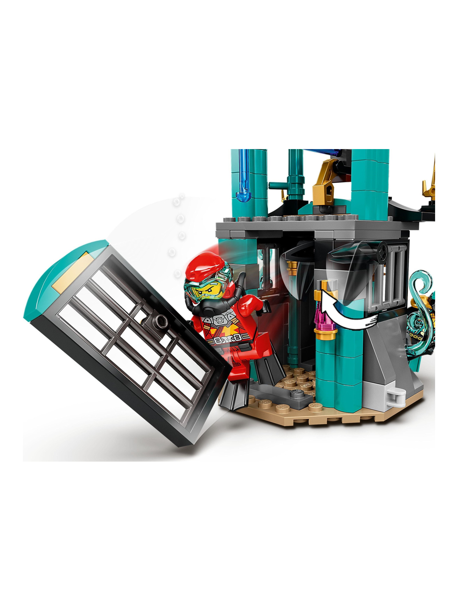 Конструктор LEGO NINJAGO Храм моря 1060 дет. - фото 9