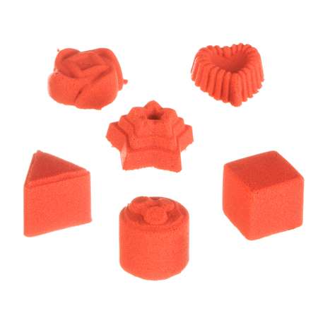 Кинетический песок Bondibon 0.5 кг (красный)