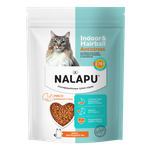 Корм для кошек NALAPU Indoor and Hairball Antistress с мясом домашней птицы 240г