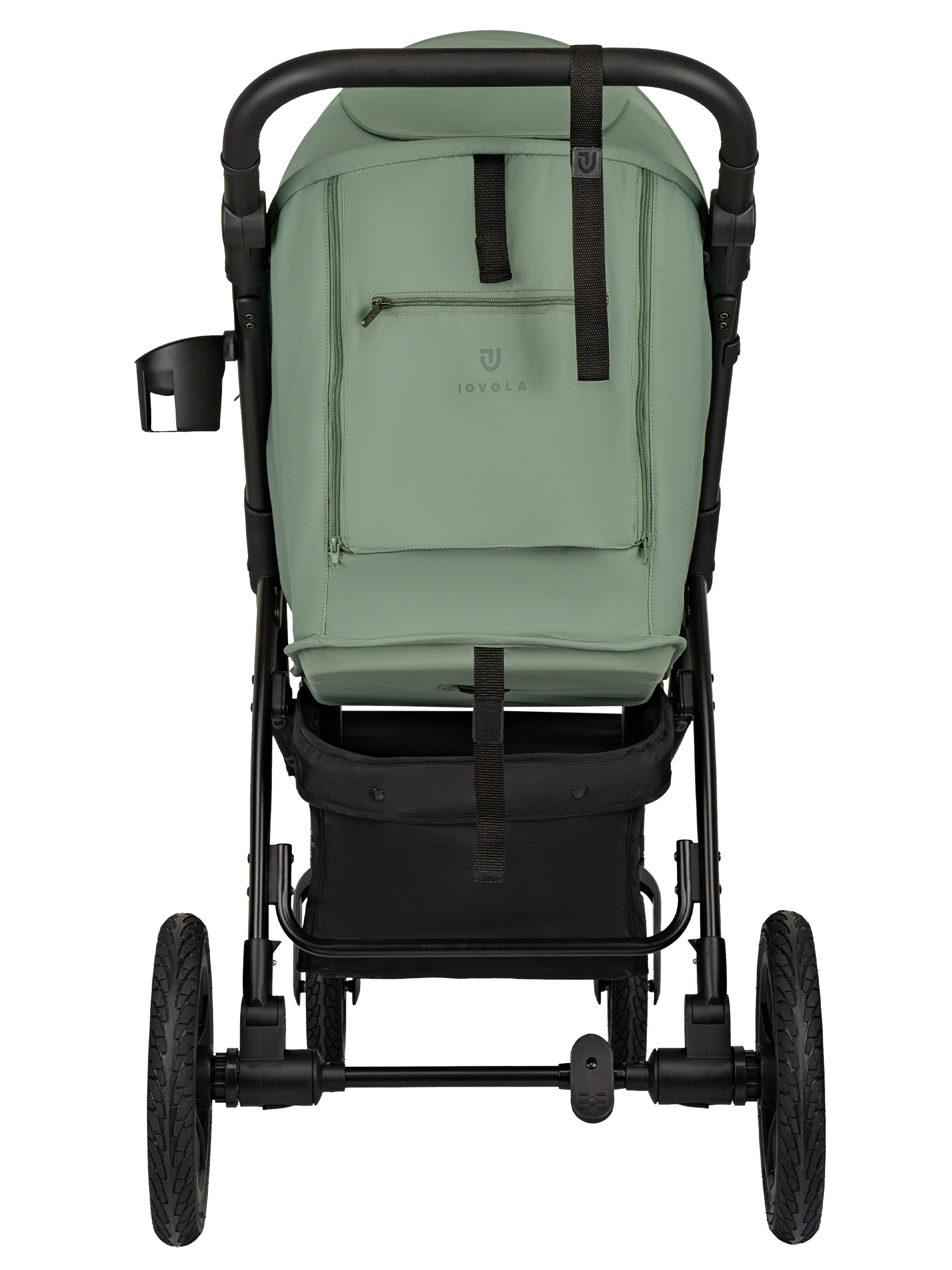 Коляска прогулочная JOVOLA SELENA Air 2025 с сумкой зеленый - фото 22