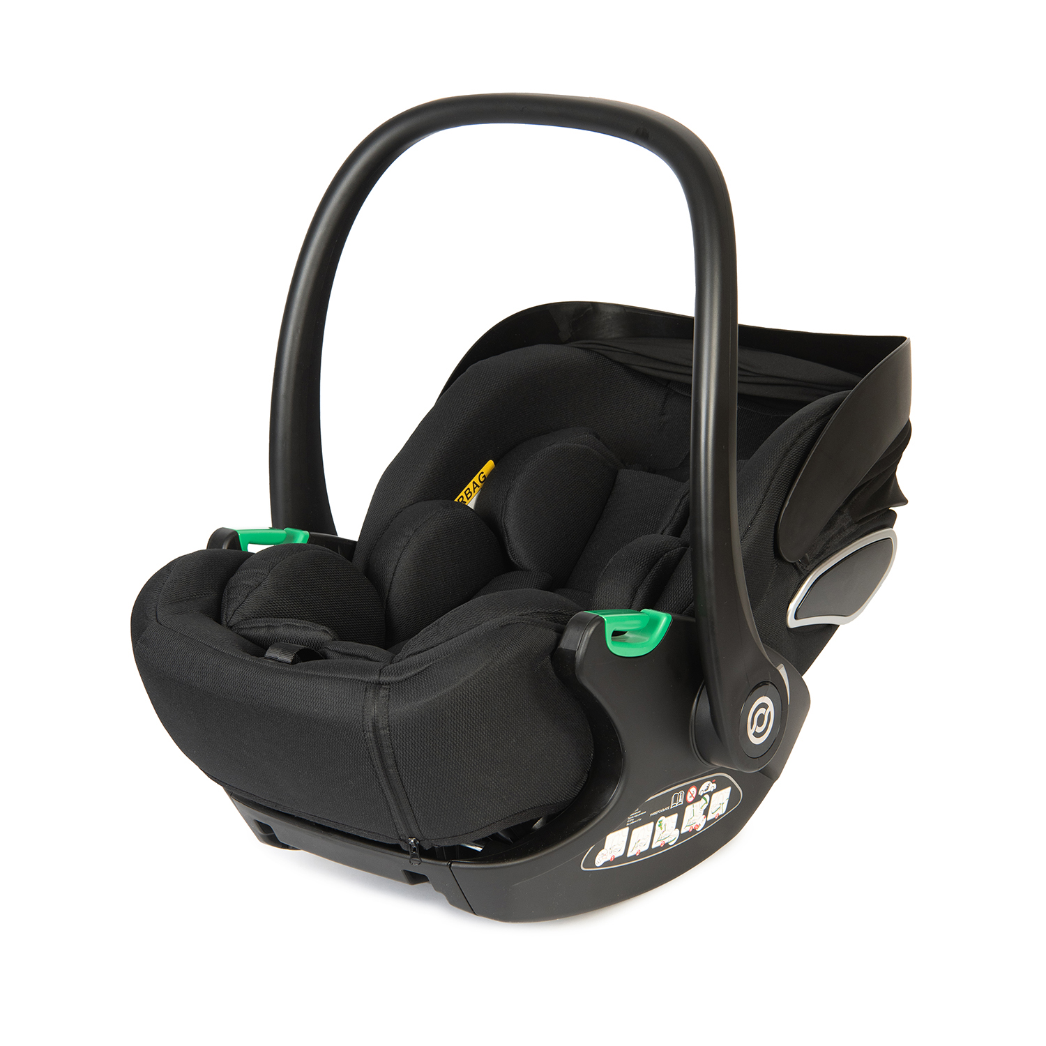 Автокресло Olsson B-Safe Black 0+/1 (0-18 кг) - фото 9