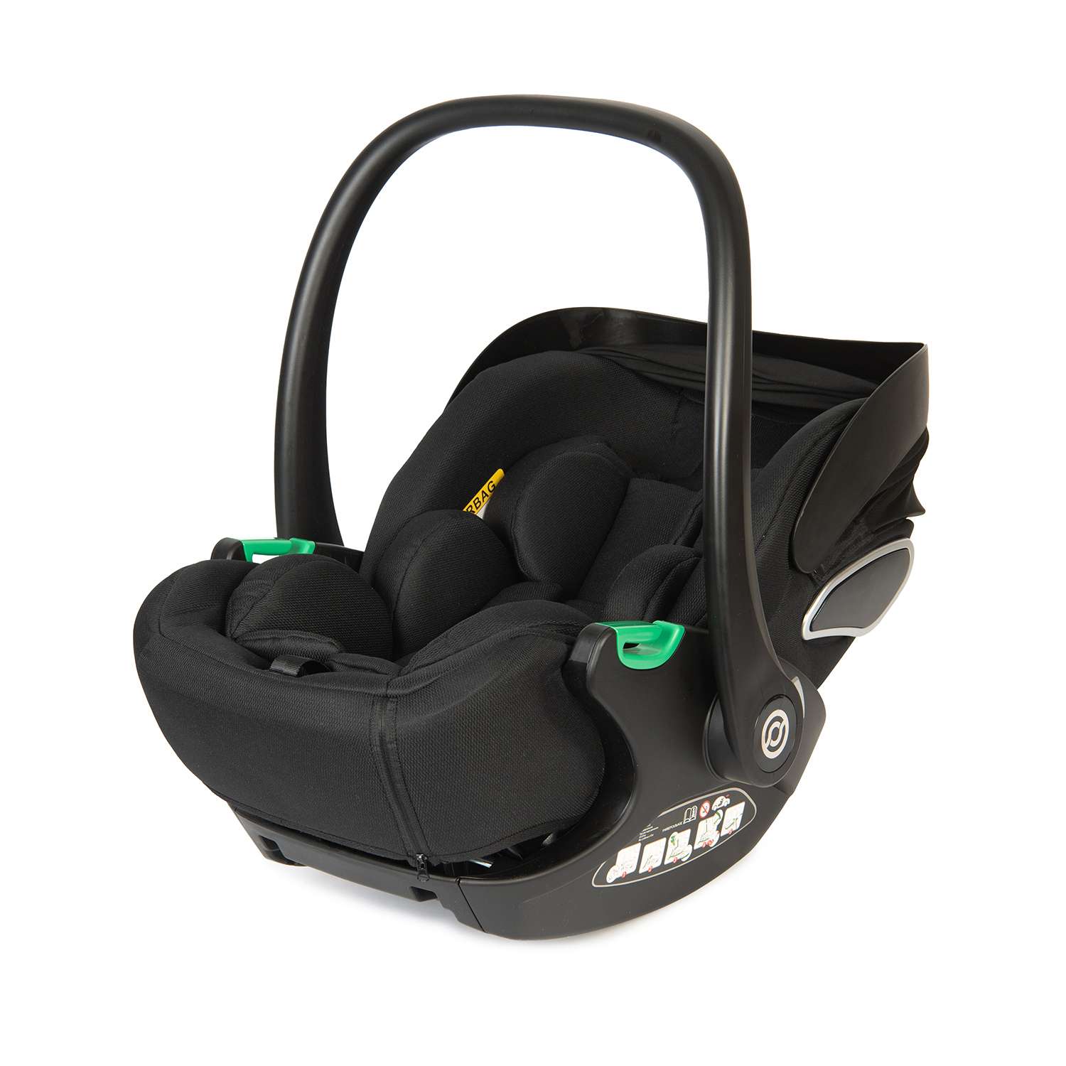 Автокресло Olsson B-Safe Black 0+/1 (0-18 кг) черный - фото 9