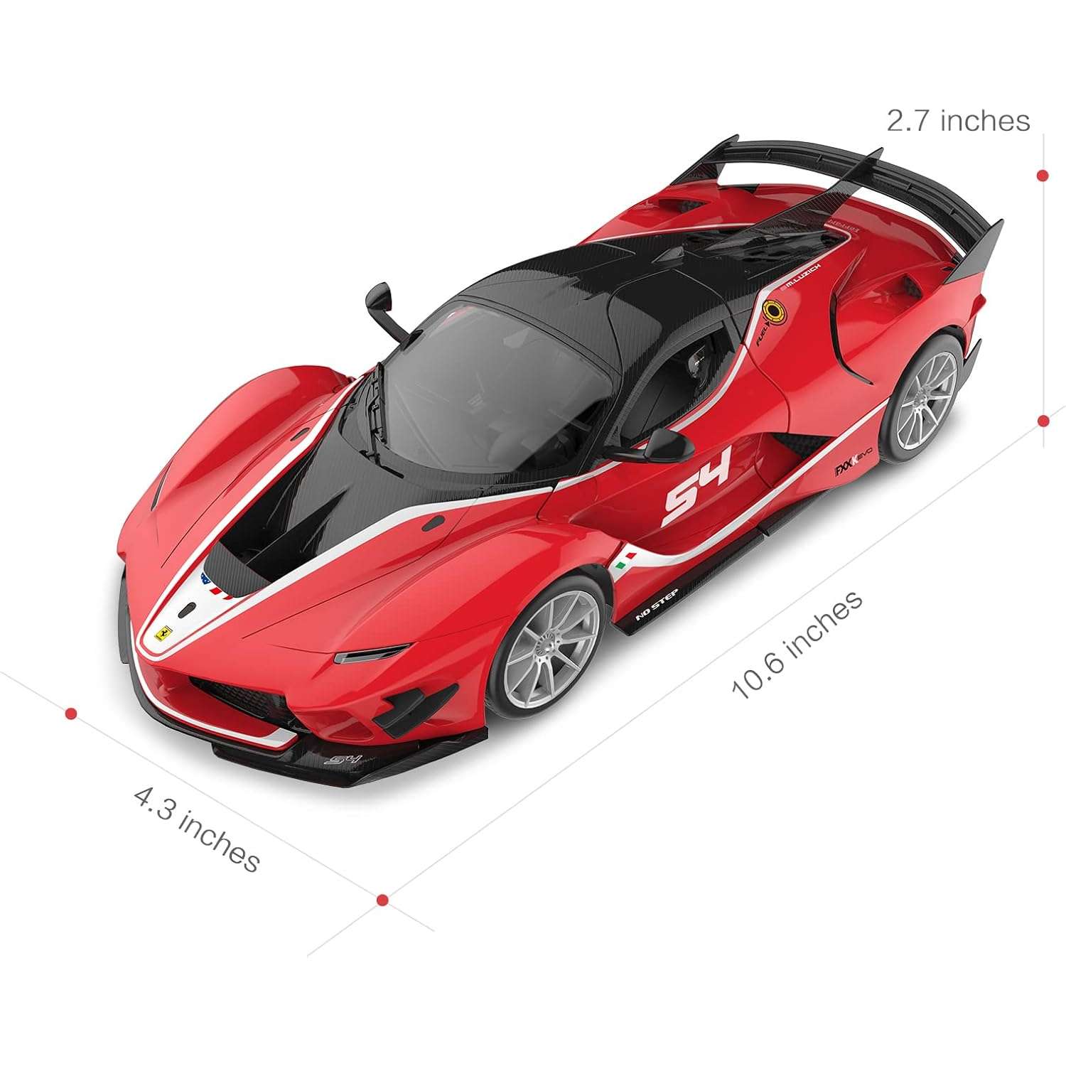 Конструктор Rastar Ferrari 84 дет. - фото 4
