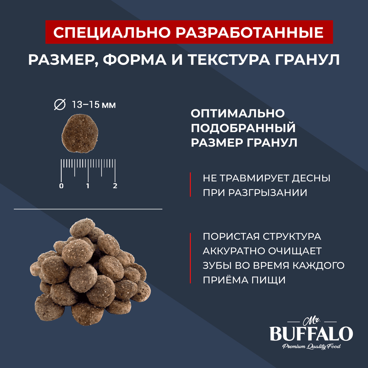 Корм для взрослых собак Mr.Buffalo Sensitive всех пород с чувствительным пищеварением с ягненком сухой 2кг - фото 6